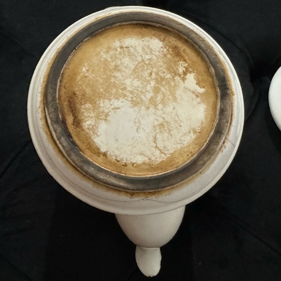 VTG Duck Geese Tea Pot Kettle Ceramic MCM 80s Kitchen Blue Flower Bow Farmhouse - Picture 7 of 16